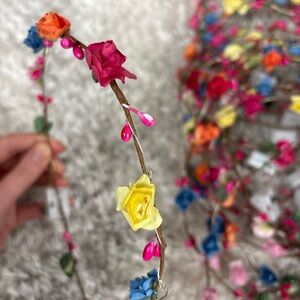 Colorful LED Light Floral Headbands (19 count) NWOT
